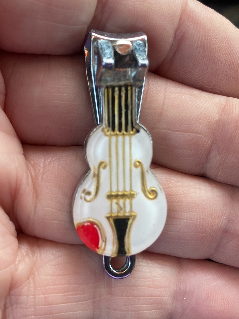 Guitar Nail Clipper - Pearl Design
